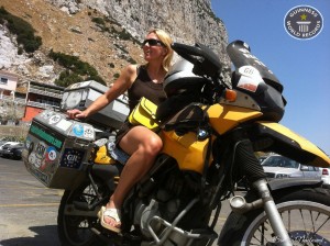 Monika Newbound, Enjoying Beautiful Gibraltar